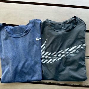 Lot of 2 Nike Athletic Shirts, Men’s size L